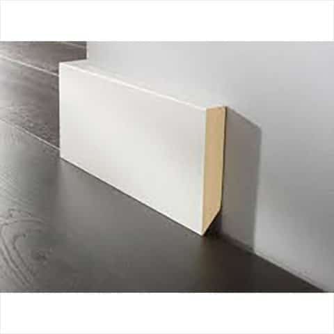 Rodapie Blanco Espumado PVC ELEMENTAL Rigid RBER