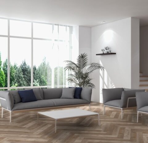 Azure Herringbone PLUS COVER Vycover Absolut Comfort Herringbone VA13