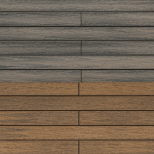 Smoke + Light Teak MB DECK Tarima Tecnológica Encapsulada Tubular