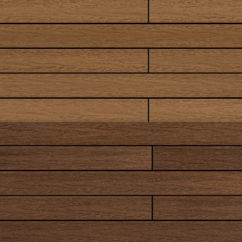 Pecan + Redwood MB DECK Tarima Tecnológica Encapsulada Tubular