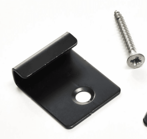 Sistema de fijación Tarima Tecnológica MB DECK Grapa de Inicio + Tornillo GITMD