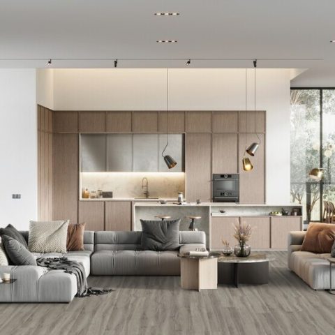 Baita Taupe GERFLOR Virtuo 30 Rigid Acoustic 39141026 Suelo Vinílico