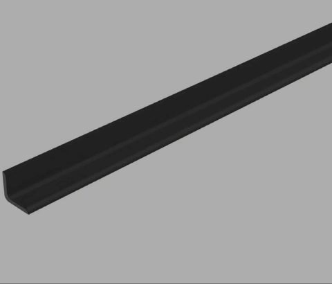 Perfil negro para ángulo interior GERFLOR Revela 0657-0002
